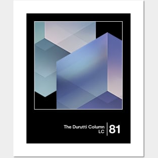 The Durutti Column / Minimal Graphic Design Tribute Posters and Art